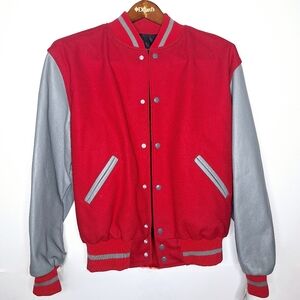 NWT Original Holloway "The Star Athlete"Preppy core, leather, Varsity Jacket.
